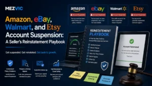 Marketplace Account Suspension: The Amazon, eBay, Walmart and Etsy Recovery Playbook