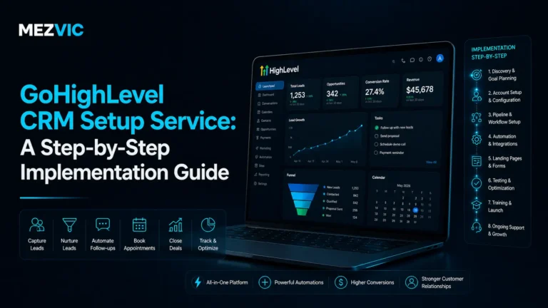 GoHighLevel CRM Setup Service: A Step-by-Step Implementation Guide