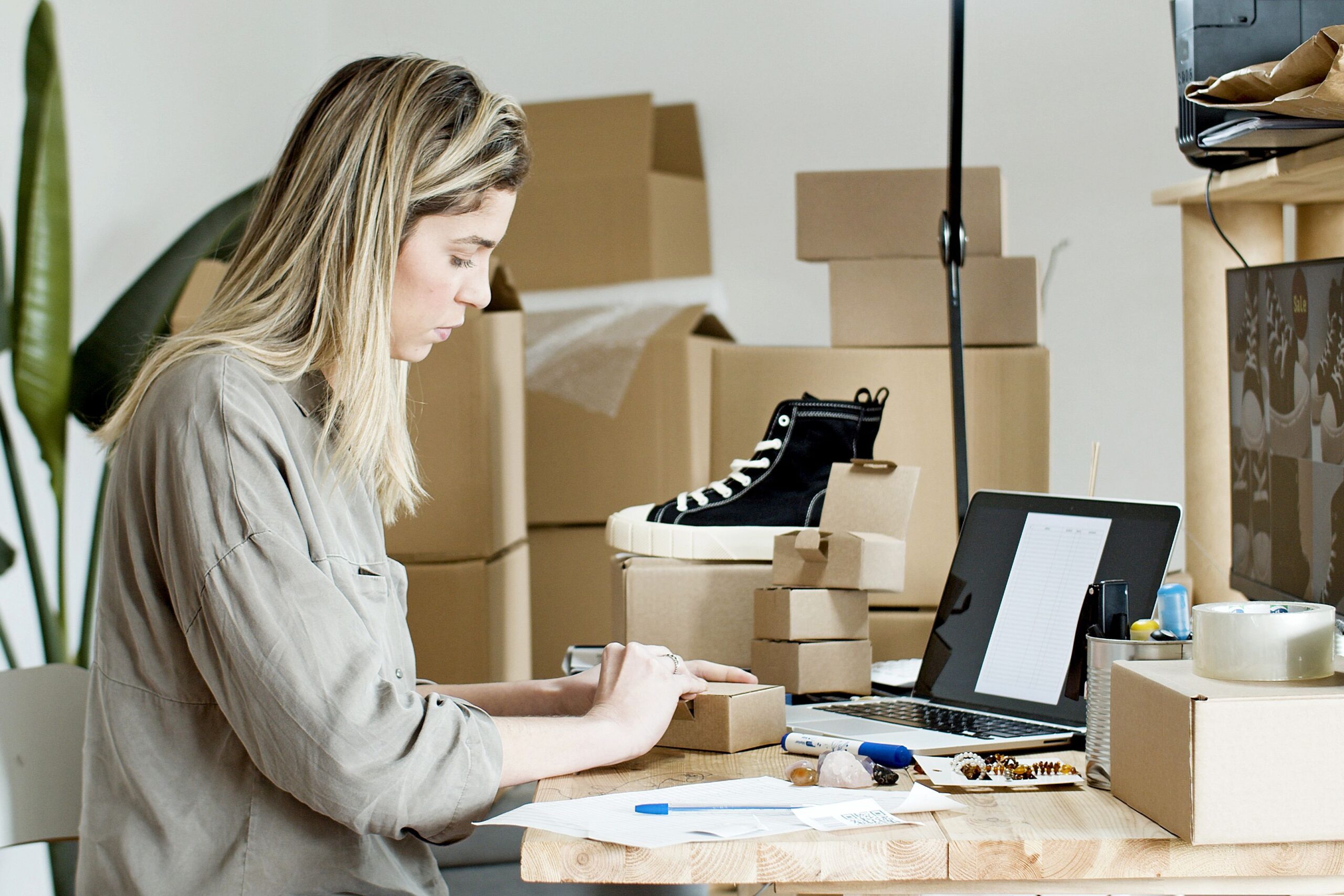 Packing orders for a growing Shopify store