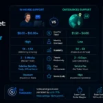 Cost Per Support Ticket: In-House vs Outsourced for Online Stores