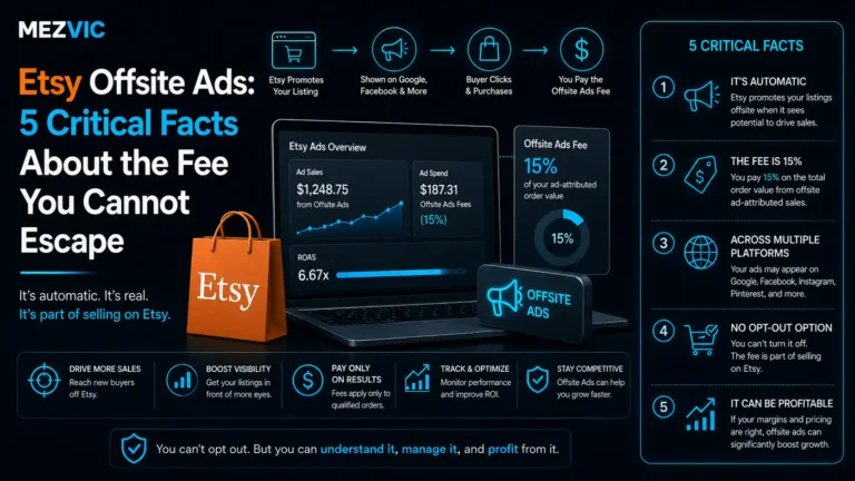 Etsy Offsite Ads: 5 Critical Facts About the Fee You Cannot Escape