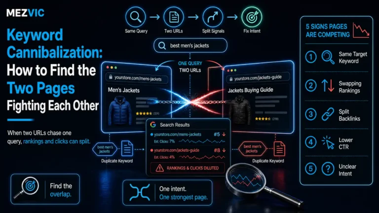 Keyword Cannibalization: How to Find the Two Pages Fighting Each Other