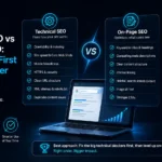 Technical SEO vs On-Page SEO: Which to Fix First on a Site Under 500 Pages