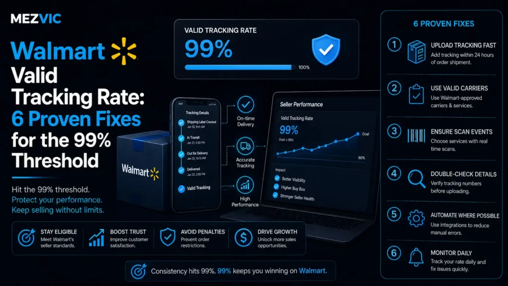 Walmart Valid Tracking Rate: 6 Proven Fixes for the 99% Threshold