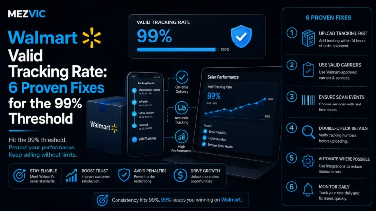 Walmart Valid Tracking Rate: 6 Proven Fixes for the 99% Threshold