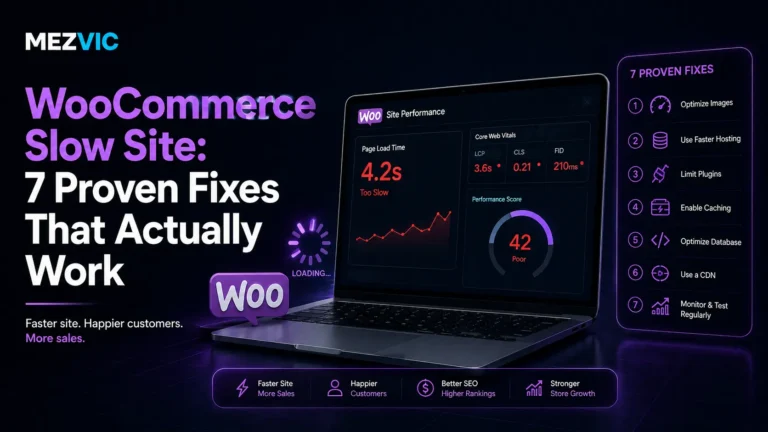 WooCommerce Slow Site: 7 Proven Fixes That Actually Work