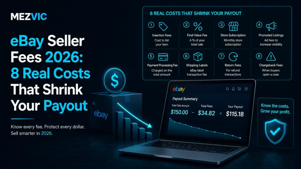 eBay Seller Fees 2026: 8 Real Costs That Shrink Your Payout